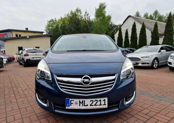 Opel Meriva cena 37900 przebieg: 137000, rok produkcji 2016 z Bytom Odrzański małe 704